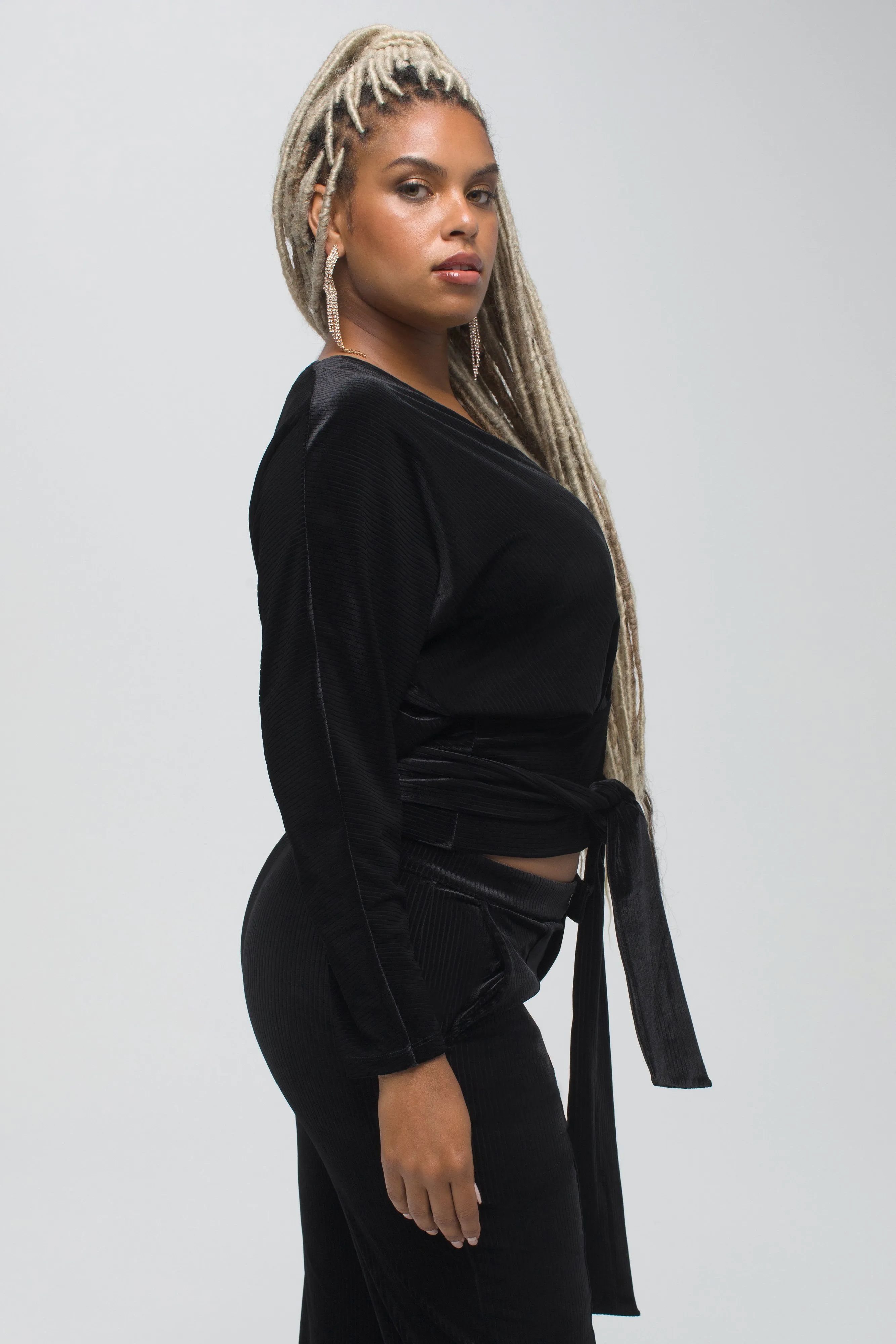 DRESS UP AND DOWN TOP| BLACK001